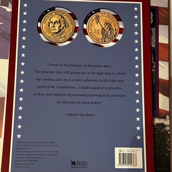 U.S. Presidential Dollars Deluxe Coin Collector's Album with 48-Page Book - Picture 8 of 15